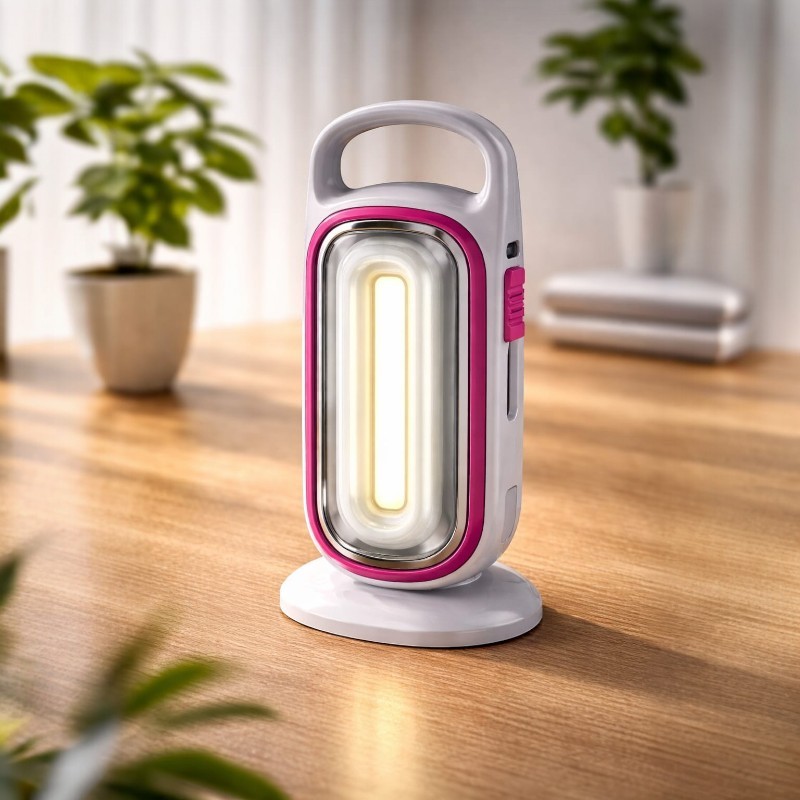 Charger Light Rechargeable Round Tube Emergency Led Light Desk Lamp Tube Light