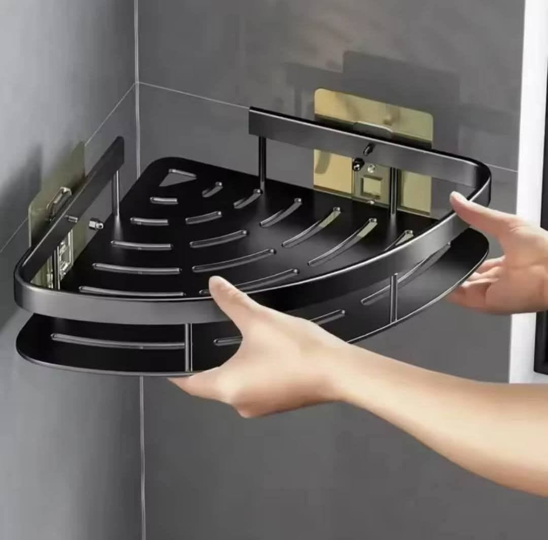 Aluminum Alloy Shampoo Rack – Premium Bathroom Organizer