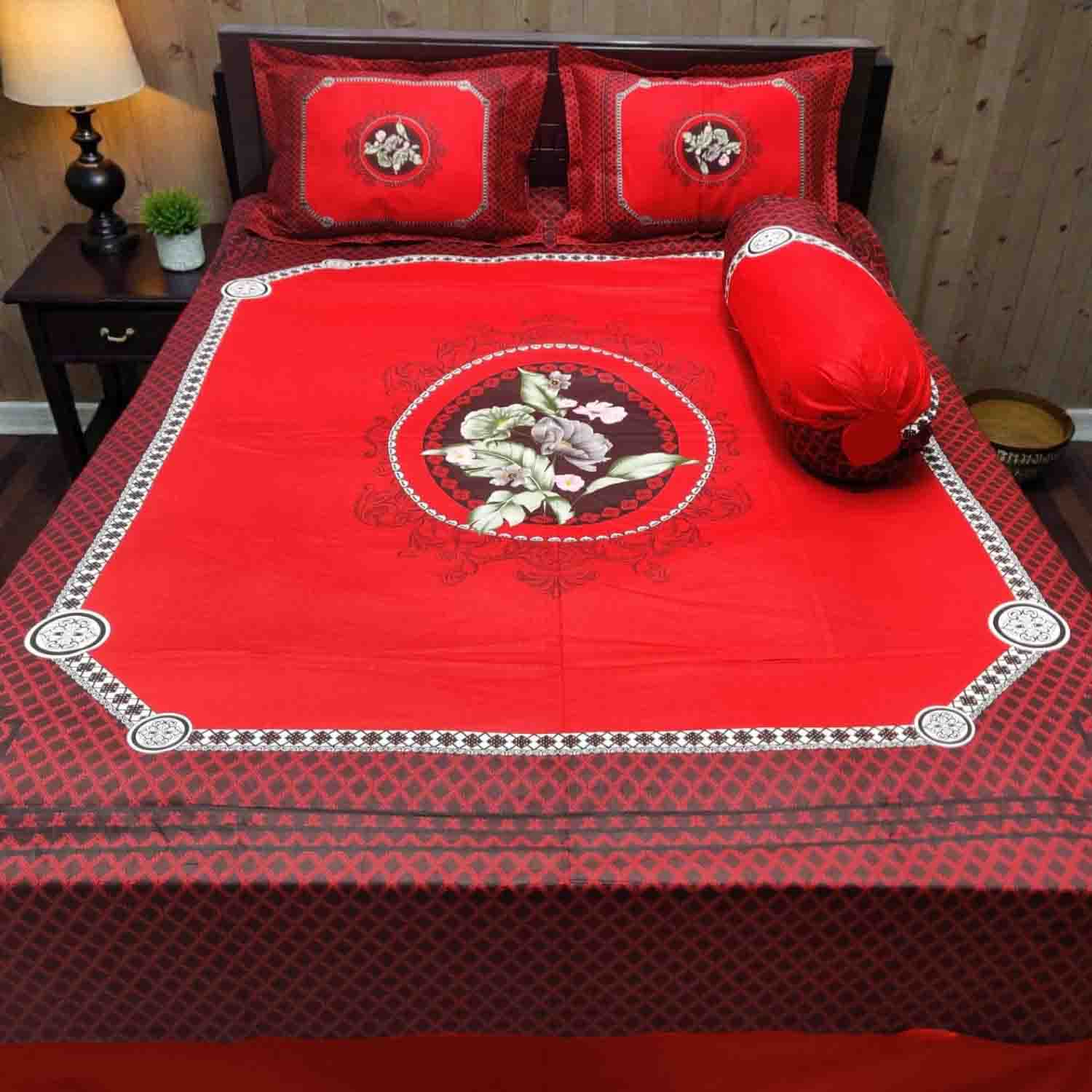 প্যানেল কটনের চাদর (কোল কভার সহ)