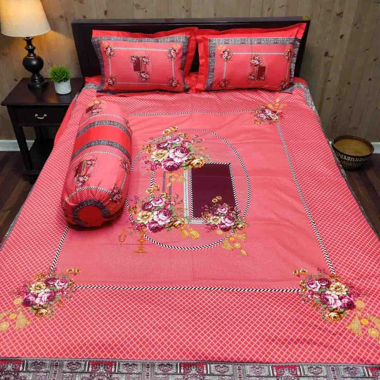 প্যানেল কটনের চাদর (কোল কভার সহ)