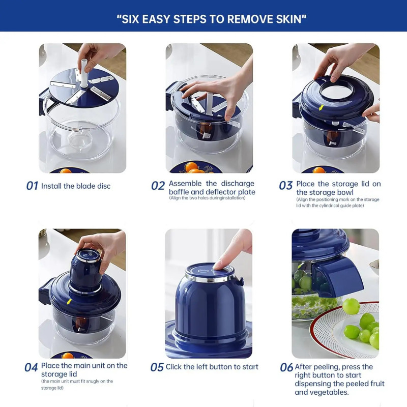 Vegetable Peeler Machine