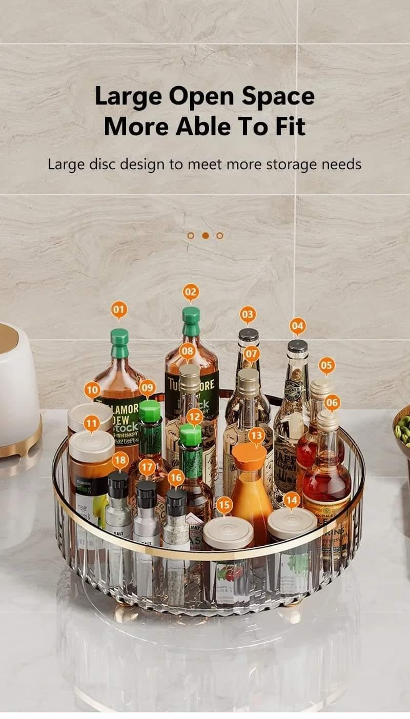 360-Degree Rotating Perfume/ Cosmetics Organizer
