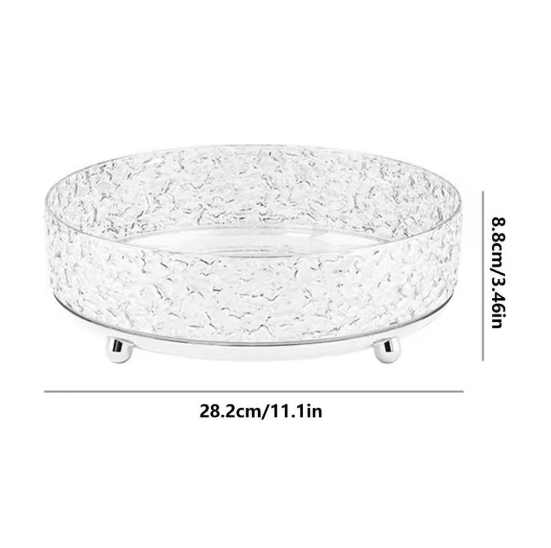 Glacier Pattern 360° Rotated Multipurpose Makeup Bottle Storage Box