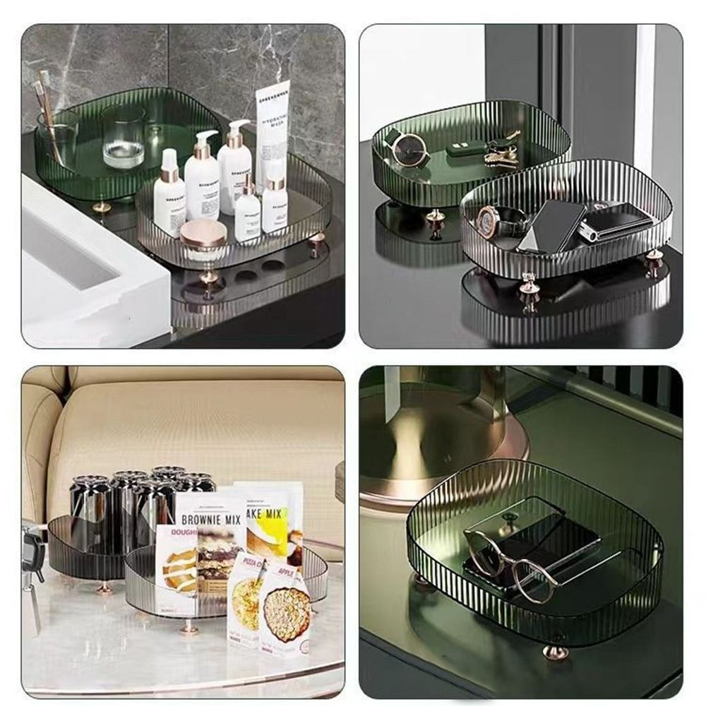 Makeup Perfume Tray and Bathroom Storage