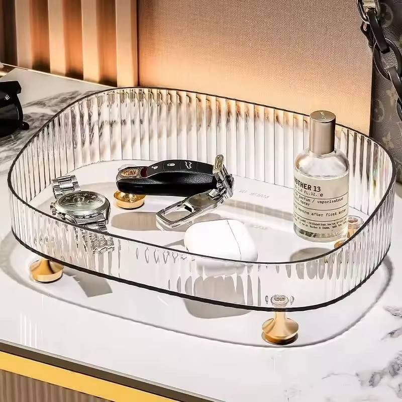 Makeup Perfume Tray and Bathroom Storage
