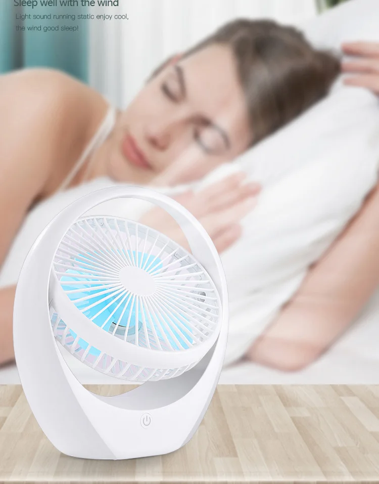 Quiet Cool Mini Portable Desk Fan Usb Rechargeable Home Camping Car Adjustable Portable Fans_000026