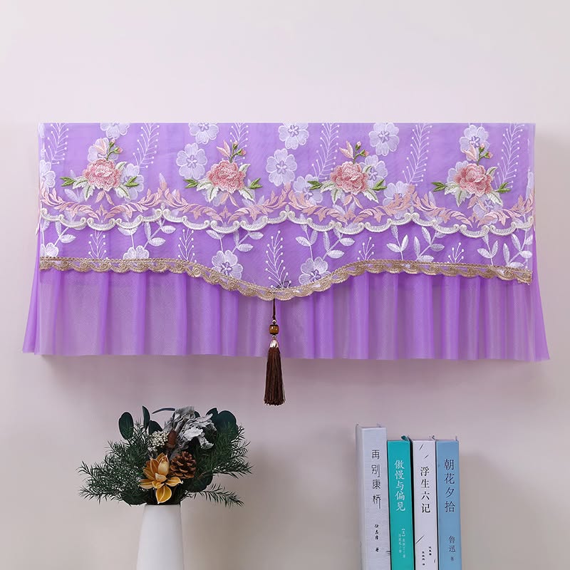 Premium Embroidered Dustproof AC Cover