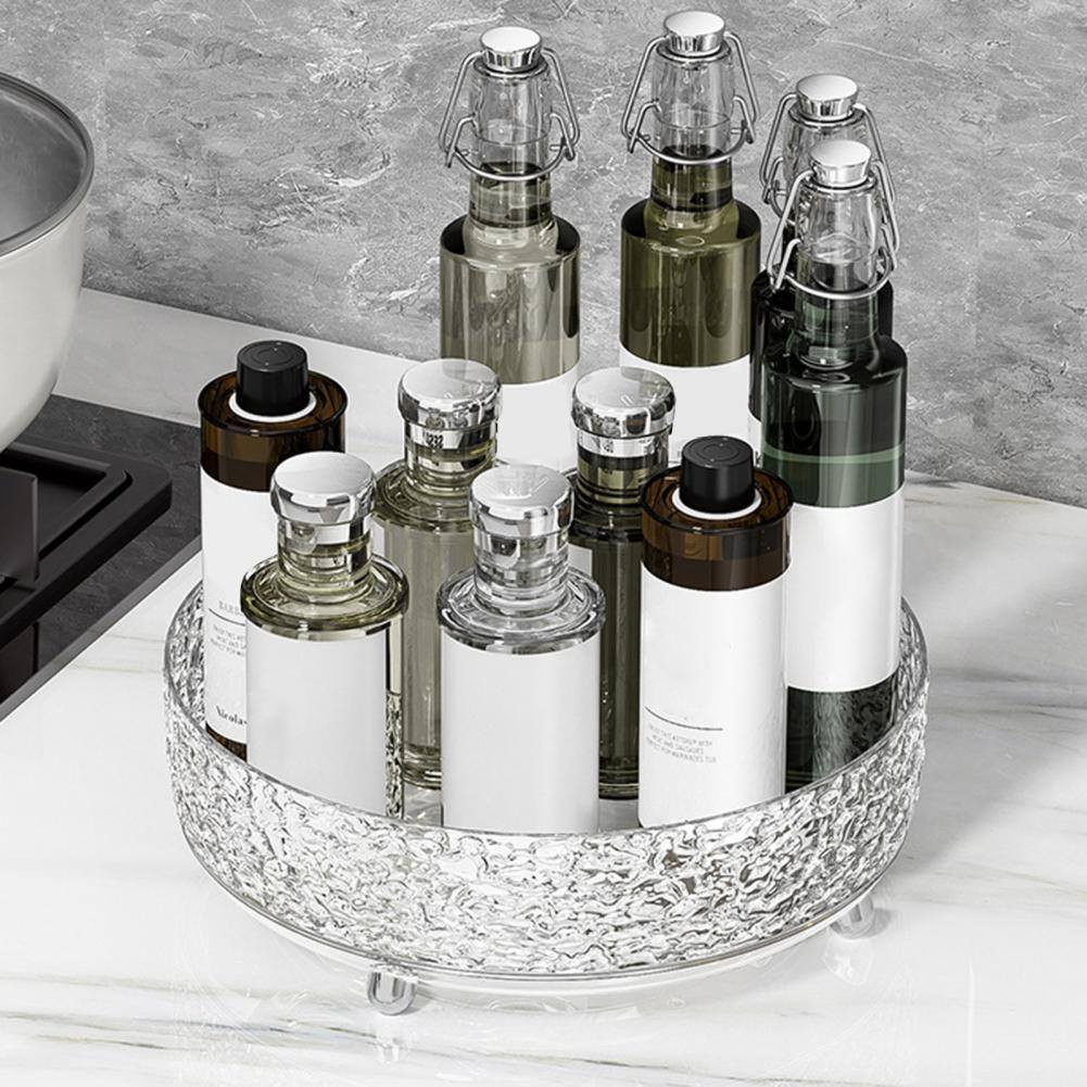 Glacier Pattern 360° Rotated Multipurpose Makeup Bottle Storage Box