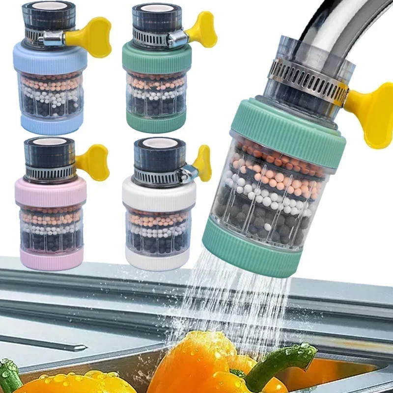Faucet Filter Aerator Adjustable Sprayer Mesh Core Water Saver Outlet Sink Tap Filter-000783