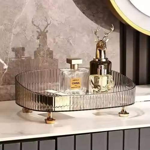 Makeup Perfume Tray and Bathroom Storage