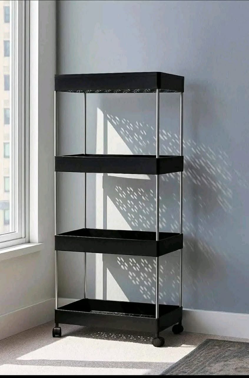 Multi-Purpose 4 Layer Trolly Rack